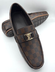 Slide leather loafers 10