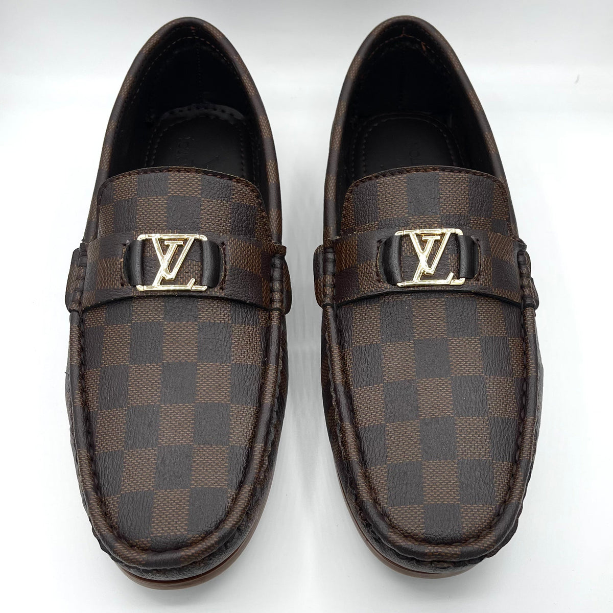 Slide leather loafers 10