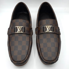 Slide leather loafers 10